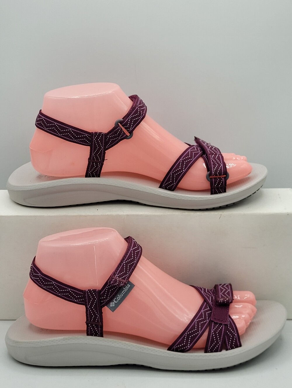 Columbia Purple Wave Train Strappy Sandal Size 7